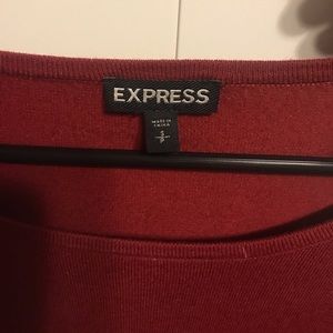 EXPRESS burgundy dress. Small